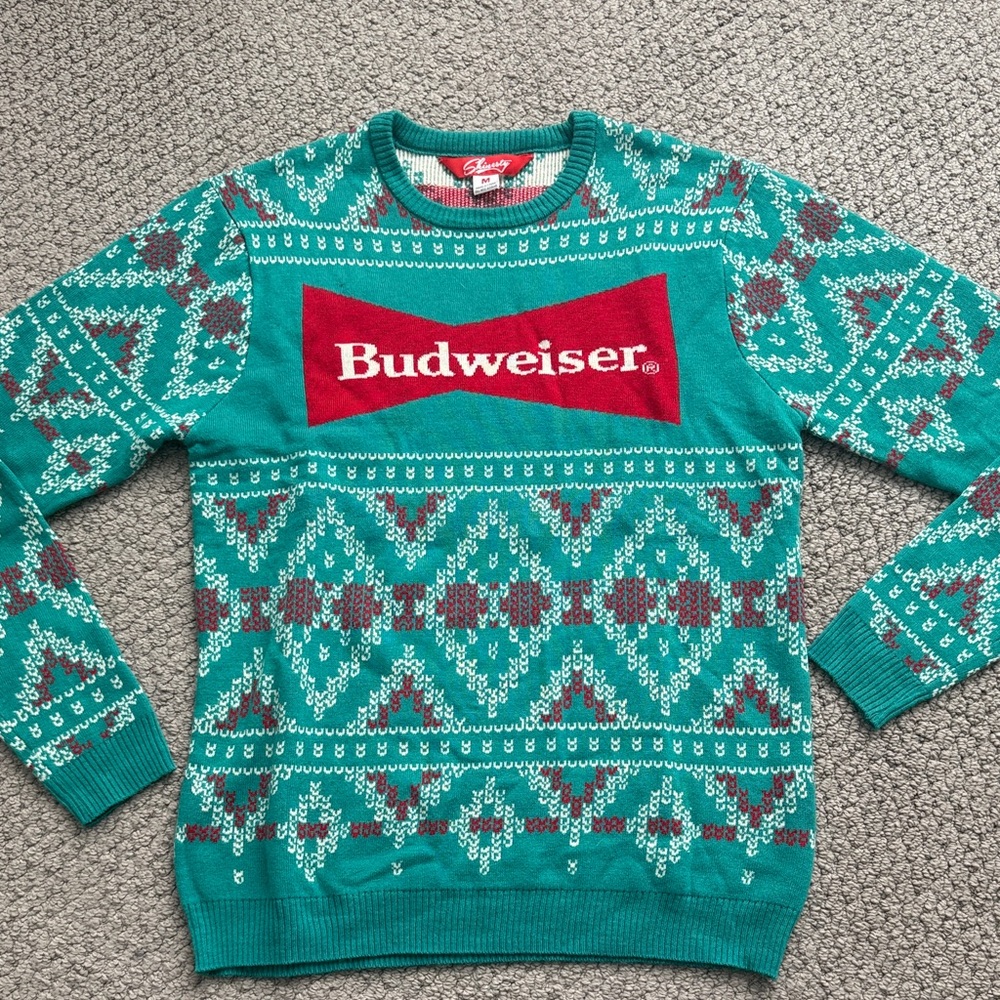 Budweiser Holiday Sweater